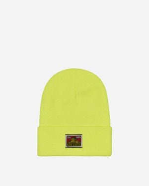 Ben Davis Work Clothes Logo Beanie Safety - Yellow