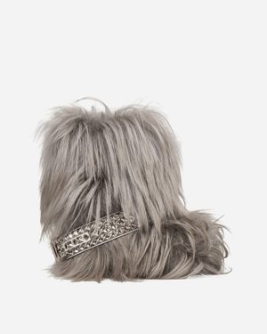 ASLAN WORLD S Play Boots Peroxide - Gray