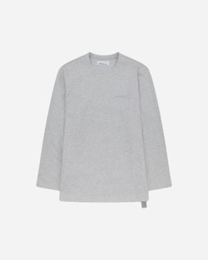 Oamc Peacemaker S Waffle Longsleeve Top - Grey