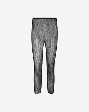 R & M Leathers Women S Web Tights - Grey