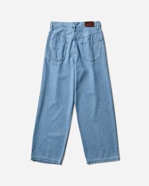 Dries Van Noten Men S Pleated Jeans Light - Blue