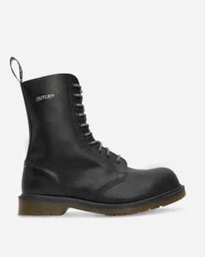 Dr. Martens Slam Jam 1490 Outlier Steel Toe Boots - Black