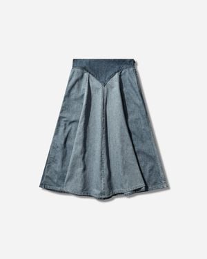 Levi's Women S Tab Roper Skirt Indigo - Blue