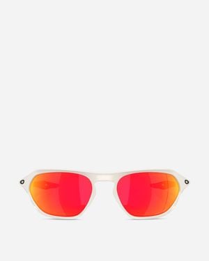 Oakley Cage Jacket Sunglasses Prizm Ruby Matte Mist - Red