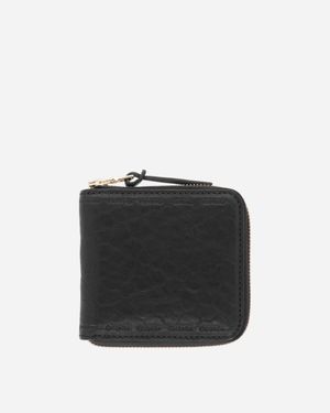 Visvim Leather Bi-Fold Wallet - Black