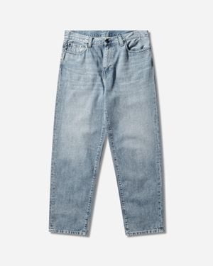 Carhartt Men S Aaron Trousers (burst Washed) - Blue