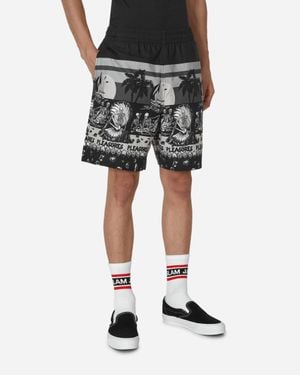 Pleasures Beach Shorts - Black