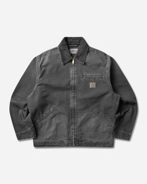 Carhartt Og Detroit Jacket (Destroy Wash) - Gray