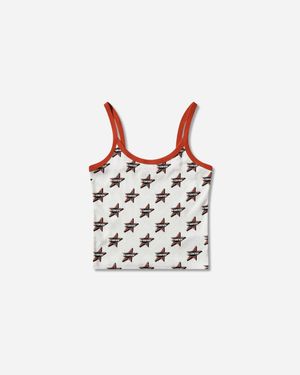 Vans Kiki Cami Tank Racing - White