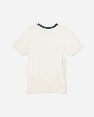 adidas Clot By Edison Chen Rib T-Shirt Cream Night - White