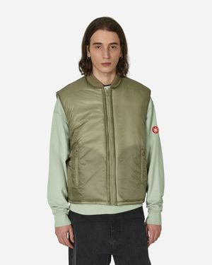 Cav Empt Warm Puff Vest - Green