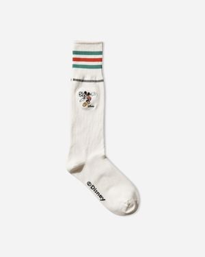 adidas Brain Dead X Disney Socks - White