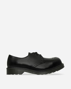 Dr. Martens 1461 Analine Leather Steel Toe Shoes - Black