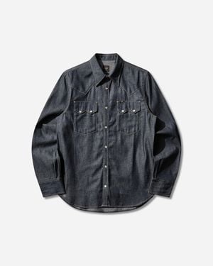 Lee Jeans Men S 101 50s Western Shirt Dry - Grey