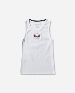 Martine Rose Ribbed Tank Top - Grey