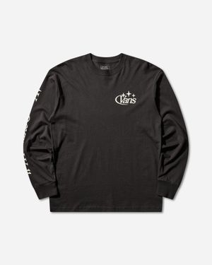 Vans Men S Advanced Vee Longsleeve T-shirt - Black