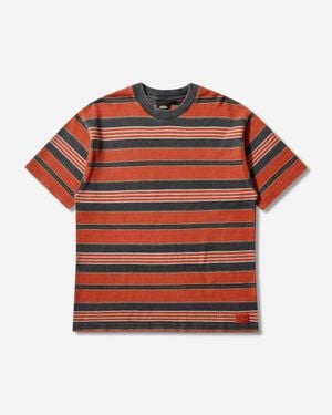 Vans Pique Stripe Knit T-shirt Racing - Red