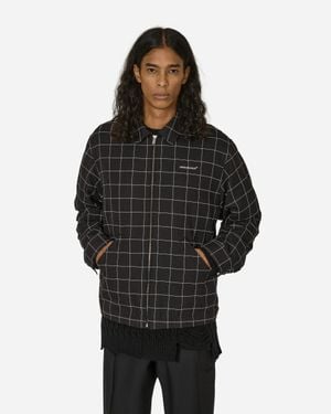 Undercover Grid Jacket - Black