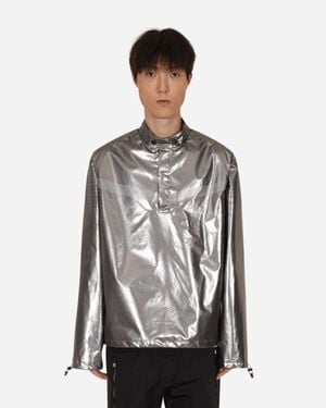 SLAM JAM Devo Reverse Evolution Track Top - Grey