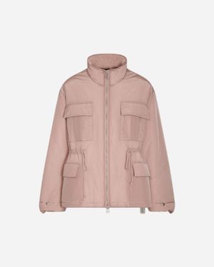 Oamc Peacemaker S Padded M65 Jacket Lilac - Pink