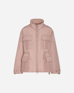 Oamc Peacemaker S Padded M65 Jacket Lilac - Pink