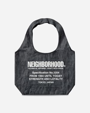 Neighborhood Denim Monk Bag Indigo - Black