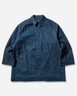 Levi's S Tab Denim Mac Coat - Blue
