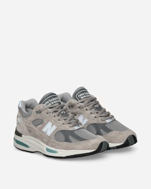 New Balance Made In Uk 991v2 Trainers Dove / Alloy / Silver - Grey