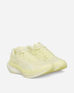 PUMA Women S Deviate Nitro 3 Trainers Gold Moon / Alpine - Yellow