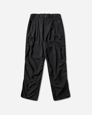 Undercover S Polyester Pants - Black
