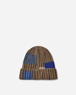 Kapital 5g Wool Tugihagi Knit Cap Gray - Blue