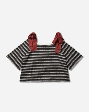 Undercover S Bow Top Border - Black