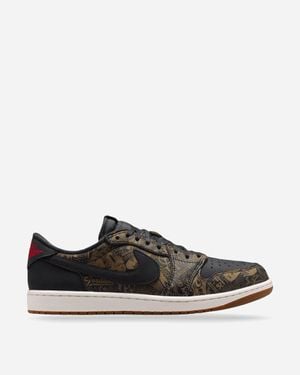 Nike Air Jordan 1 Low Og Laser Sneakers Varsity - Black