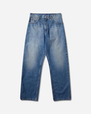 MM6 by Maison Margiela S Straight-Leg Jeans - Blue