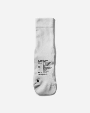 Satisfy Merino Nylon Tube Socks Off - White