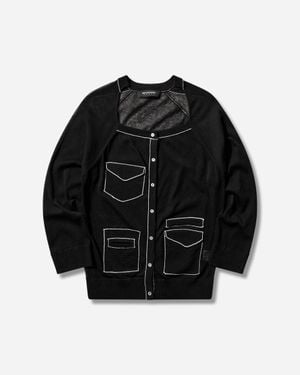 Kiko Kostadinov S Kreiner Knit Cardigan - Black