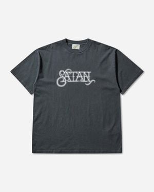 Aries Faded Satan T-shirt - Black