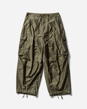 Needles Men S H.d. Pants Bdu Olive - Green