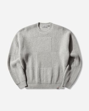 Carhartt S Bishop Jumper Puddle - Grey