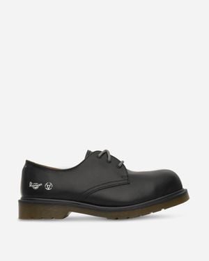 Dr. Martens Slam Jam 1461 Outlier Steel Toe Shoes - Black