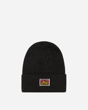 Ben Davis Work Clothes Logo Beanie - Black