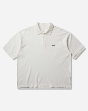 Visvim S Mondo Weller Shortsleeve Polo Off - Gray