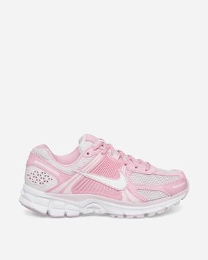 Nike Women S Zoom Vomero 5 Trainers Rise / White / Bleached Lilac - Pink