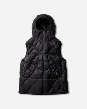 ROA Nuna 800 Fill Power Hooded Down Vest - Black
