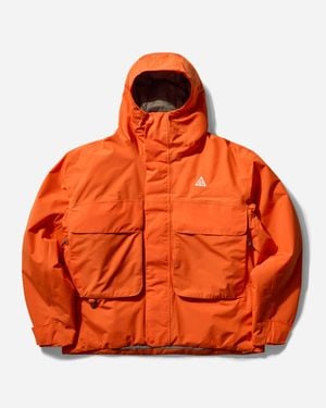 Nike Acg Primaloft Skull Peak Storm-Fit Jacket Safety - Orange