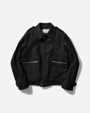 Dries Van Noten Wool Zipped Jacket - Black
