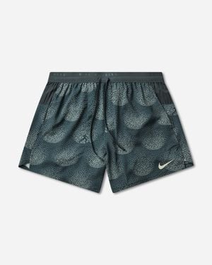 Nike Stride Dri-Fit 5In Brief-Lined Running Shorts Spruce - Blue