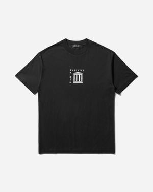 SLAM JAM Temple T-Shirt - Black