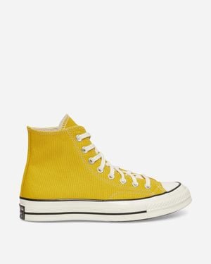 Converse Chuck 70 Vintage Canvas Trainers Bright Outlook - Yellow