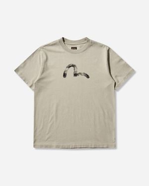Evisu Osaka T-Shirt Ecru - Grey